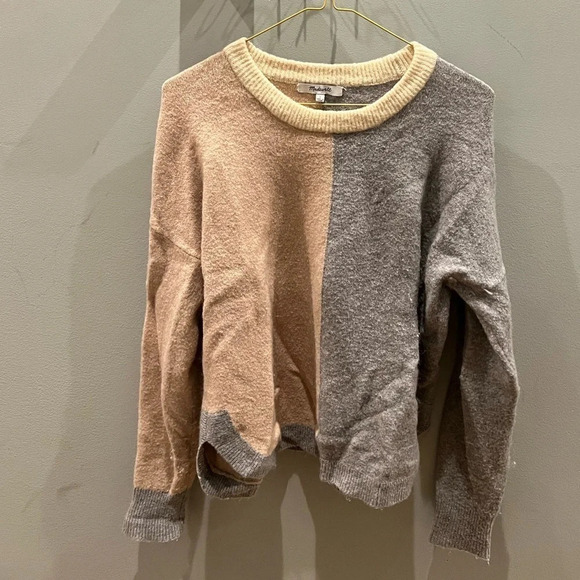 Madewell Sweaters - Madewell Westlake Colorblock Pullover Sweater